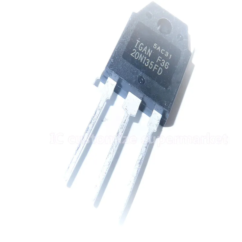 5PCS/LOT NEW TGAN20N135FD   TO-3P 1350V 20A   Triode transistor