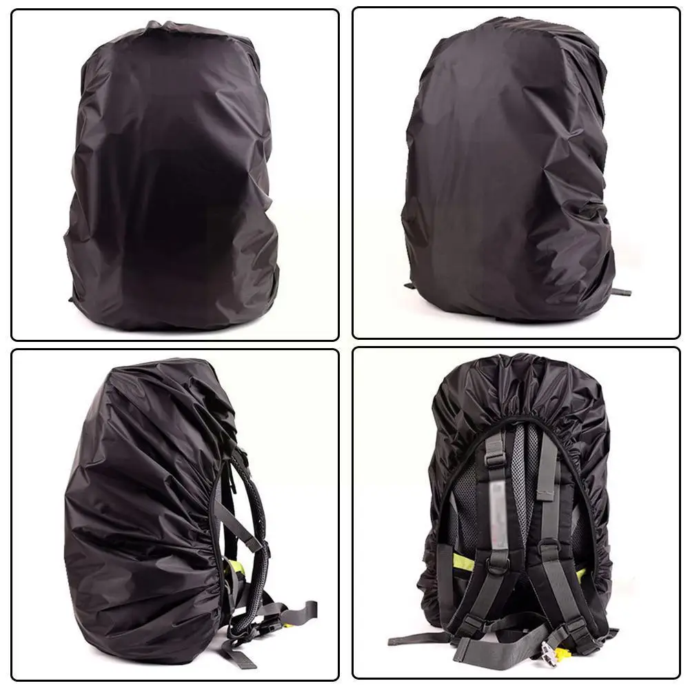 Rucksack Regen Abdeckung Wasserdichte Tasche Freien Taktische Camping Wandern Klettern Staub Regenschutz Regen Abdeckung Für Rucksack 30-40l N9b3