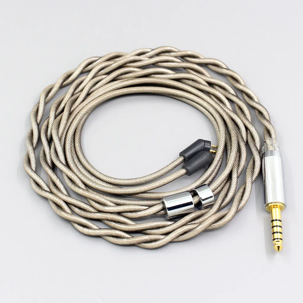 

Hifi Earphone Cable For Etymotic ER4B ER4PT ER4S ER6I ER4 2pin 2 core 2.8mm Type6 756 core 7n Litz OCC Silver Plated 7836