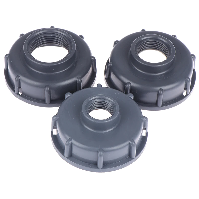 Accesorios de tanque IBC duraderos, tapa roscada S60X6 gruesa, rosca hembra de 60mm a conector adaptador de 1/2 \