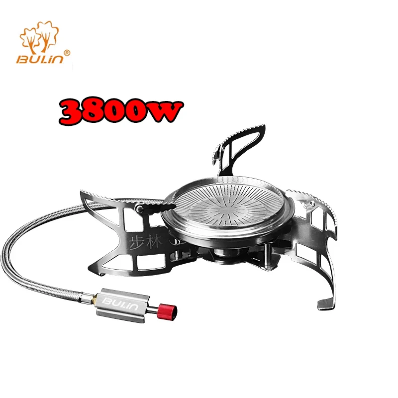 Bulin 3800W Mini kuchenka gazowa wiatroszczelna kuchenka kempingowa odkryty naczynia kuchenne piknik kuchenka na podczerwień Split kuchenka BL100-B15