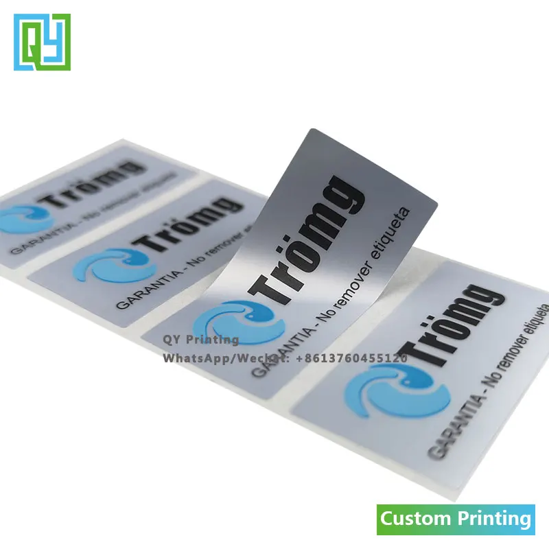 1000Pcs 20X40Mm Gratis Verzending Custom Security Label Sticker Seal Stickers Envelop Security Leegte Open Safty Sticker