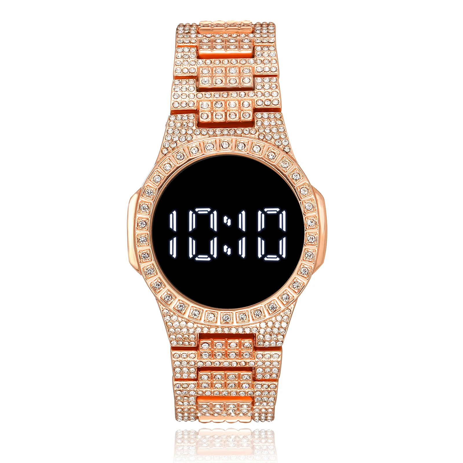 

2021 New Arrival Fashion Women Led Digital Watches Sport Luxury Brand Top Quality Stainless Steel Female Clcok Relogio Feminino