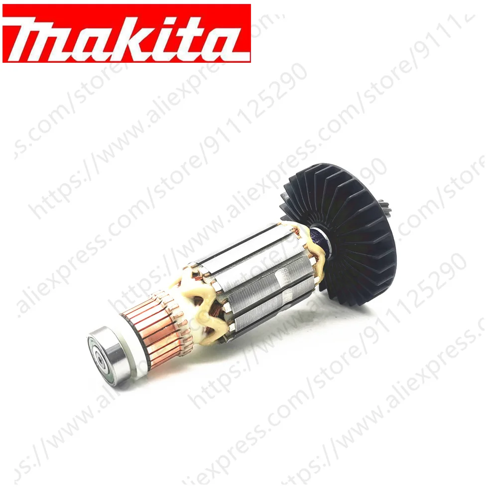 220-240V Armature Rotor for MAKITA HR2800 HR2810 HR2811F HR2811FT 515294-9 518152-8