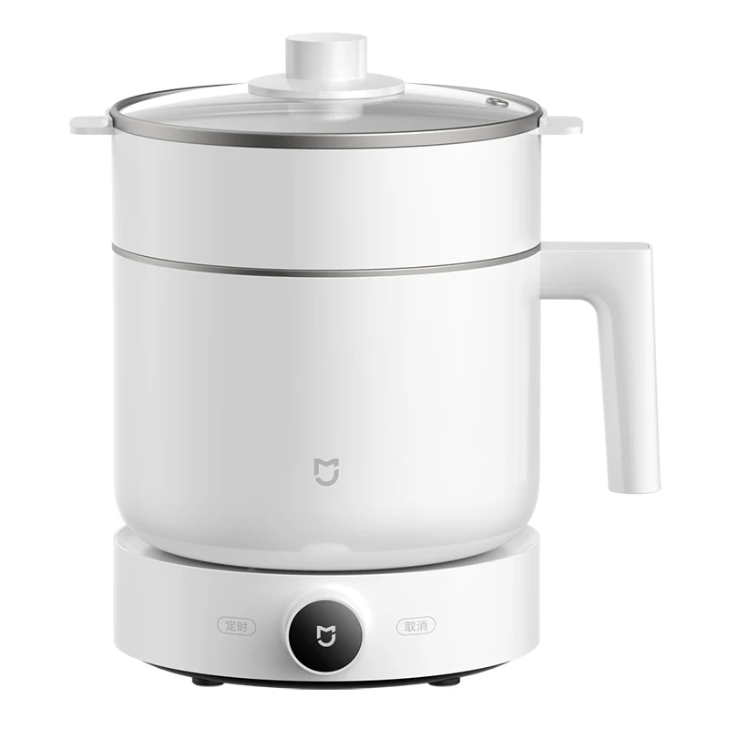 Xiaomi mijia inteligente multifuncional panela de cozinha 1.5l máquina de cozinha elétrica doméstica única camada panela quente trabalhar com mi casa app