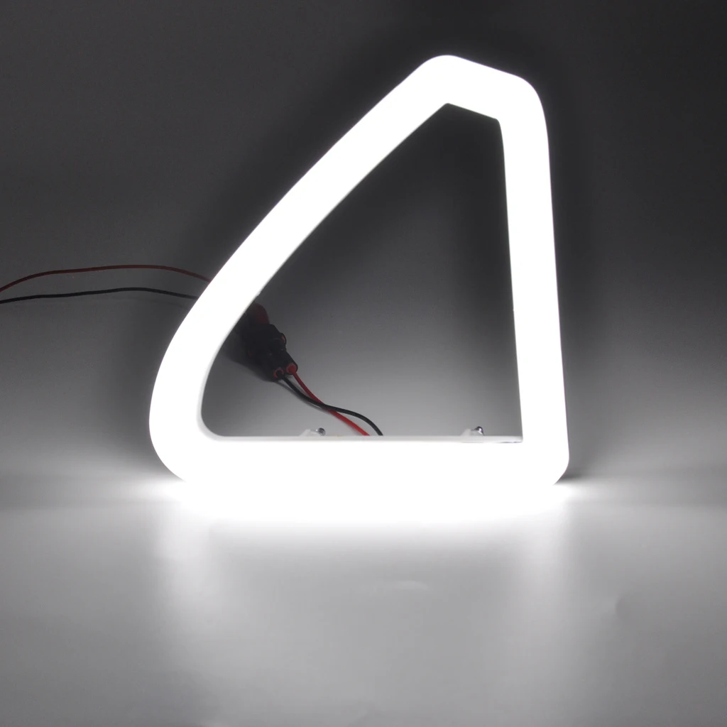 

2 шт. фары переднего бампера для Ford Mustang 2015 2016 2017 передняя решетка капота бампера белые светодиодные DRL дневные ходовые огни