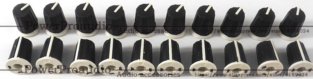 20pcs/lot EQ Cap Equalizer Knob / High School Bass Pot Knob Cap for Pioneer DJ MIXER DJM djm-2000 900 850 750 700 800
