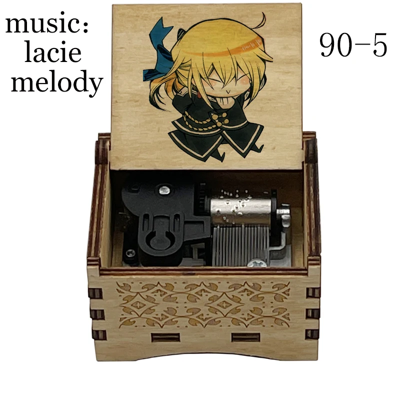 newest Wooden Lacie Melody Every Time You Kiss Me wind up Music Box girlfriend girls kids wife Christmas Birthday new year Gift