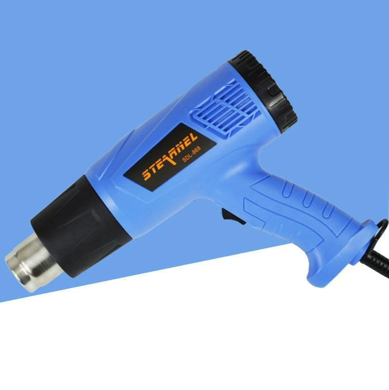 

Industrial Heat Gun 1800W Adjustable Air Vehicle Film Baking Gun Heat Shrinkable Gun Film Drying Gun