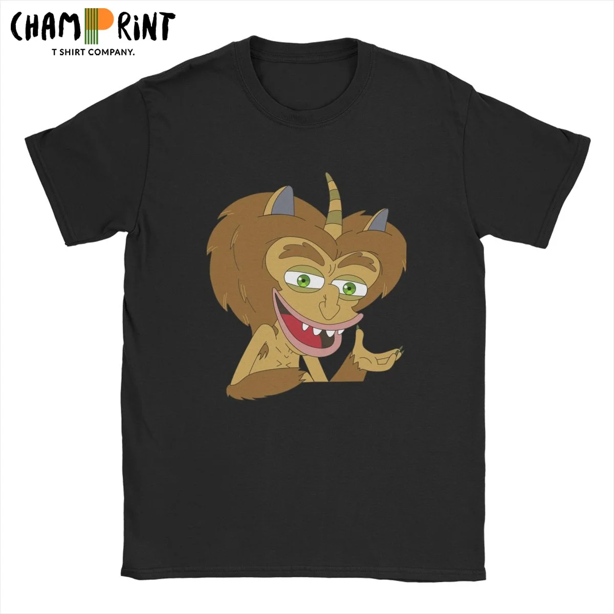 Maury The Hormone Monster Big Mouth T Shirt for Men Pure Cotton Cool T-Shirt Round Neck Tee Shirt Short Sleeve Clothes Summer