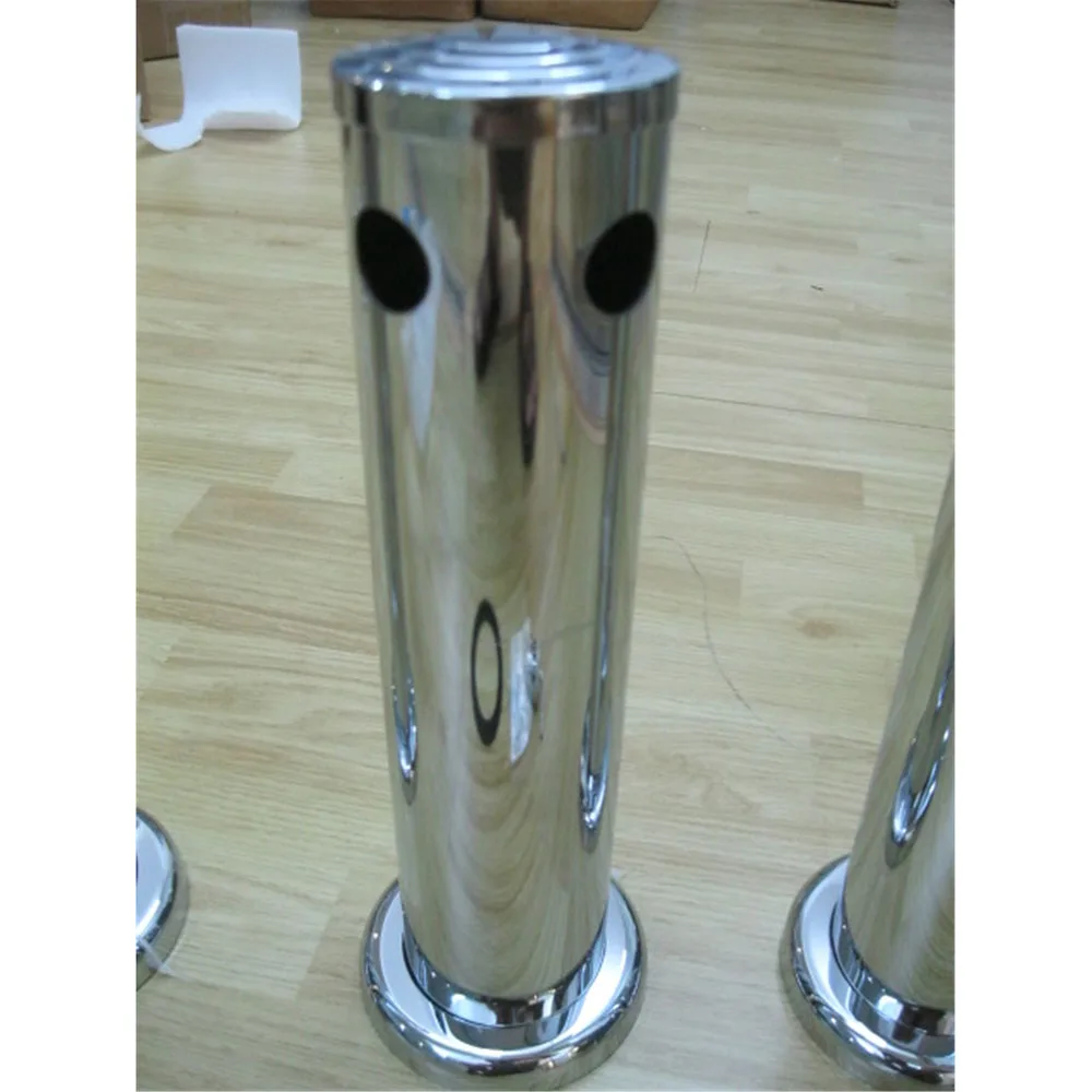 

Two Holes Beer Tower 3" Stainless Steel Adjustable Draft Beer Kegerator Tower Dispenser Tool Homebrew Beer Brewing