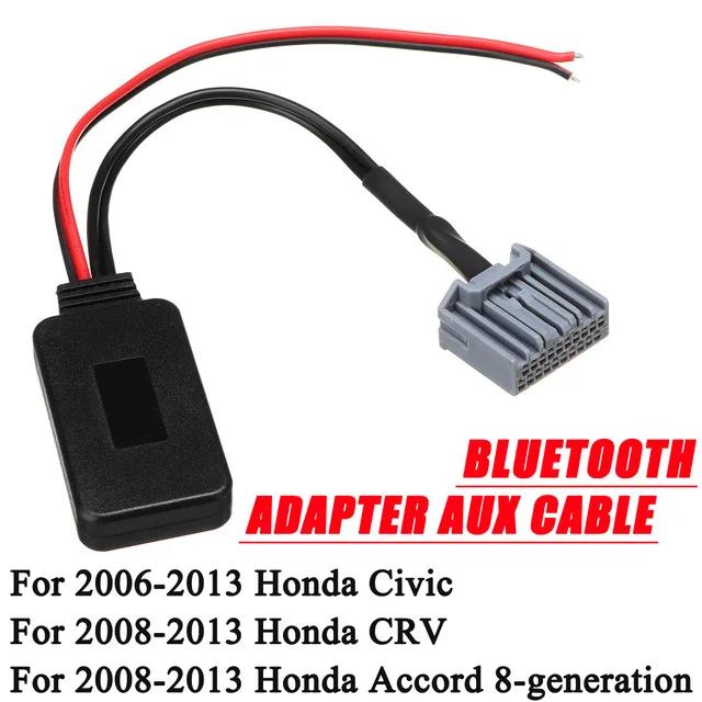 Car Wireless Bluetooth 4.0 Module Music Adapter Auxiliary Line Aux Audio Receiver For Honda For Civic 2006-2013 For Crv For Acco