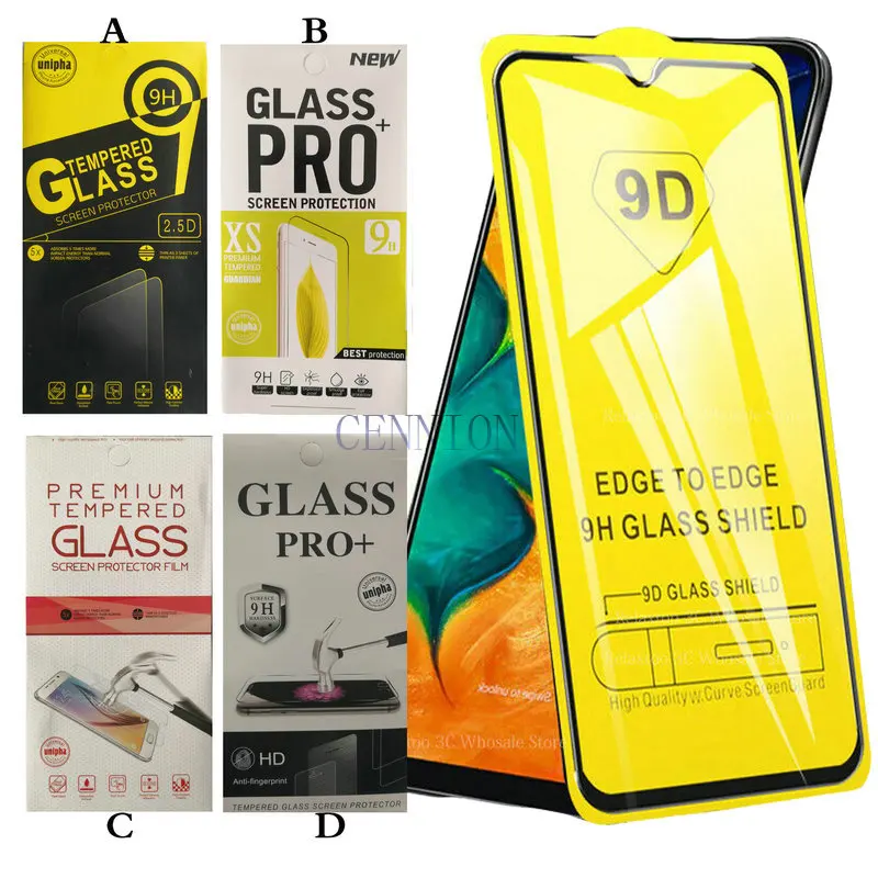 

9D Full Cover Tempered Glass Screen Protector for iPhone 13 12 mini 5.4 6.1 pro max 6.7 inch XR X Xs 8 7 6s plus 100pcs express