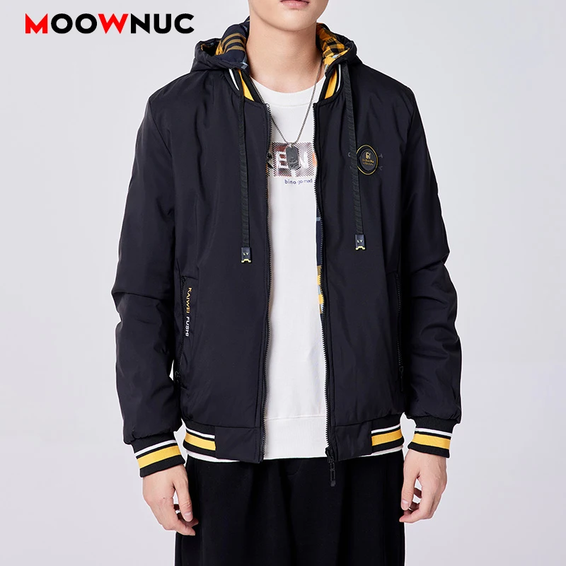 Hooded jacket 2021 men's casual jacket  spring and Autumn New Korean fashion brand