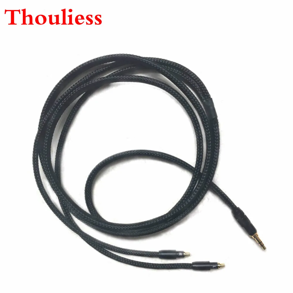 

Thouliess Free Shipping 4pin XLR Balanced Male Upgrade Cable for SR9 ESW750 ESW950 ES770H ES990HC Headphones