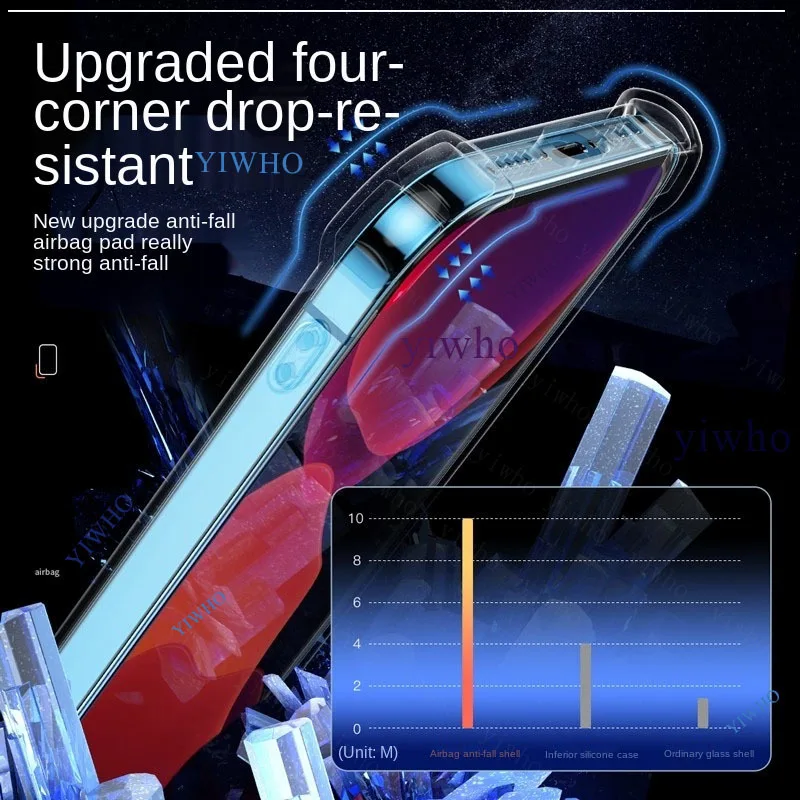 For Xiaomi Redmi Note 10 Pro 9T 9 8 Pro 10s 9s Shockproof Case Transparent TPU Cover on Redmi 9 9A 9C NFC Note10 Redme Red Mi HD