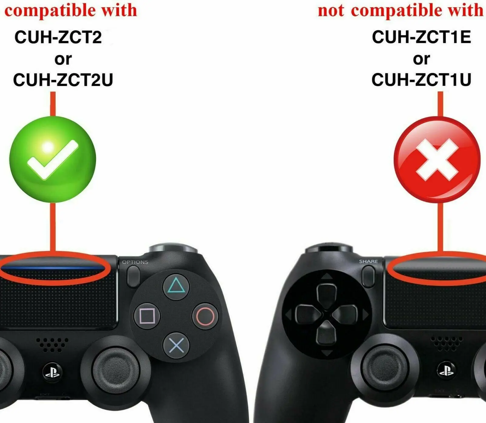 Batería y Cable para Sony Playstation PS4 Pro Dual shock 4 Pro Controller, 2 unidades