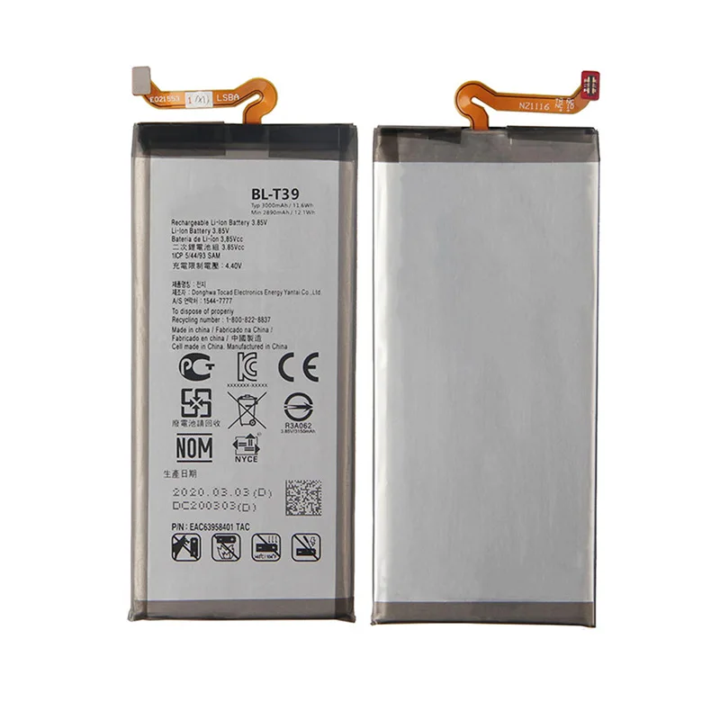 BL-T39 Battery For LG G7 G7+ G7ThinQ LM G710 ThinQ G710 Q7+ LMQ610 BLT39 Battery 3000mAh BL T39