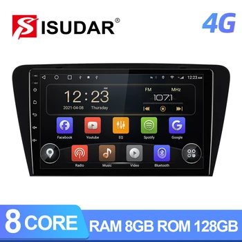 ISUDAR Android 10 Car Radio For Skoda Octavia 3 A7 2014 2015 2016 2017 GPS Car Multimedia Player Caplay RAM 8GB DSP No 2din