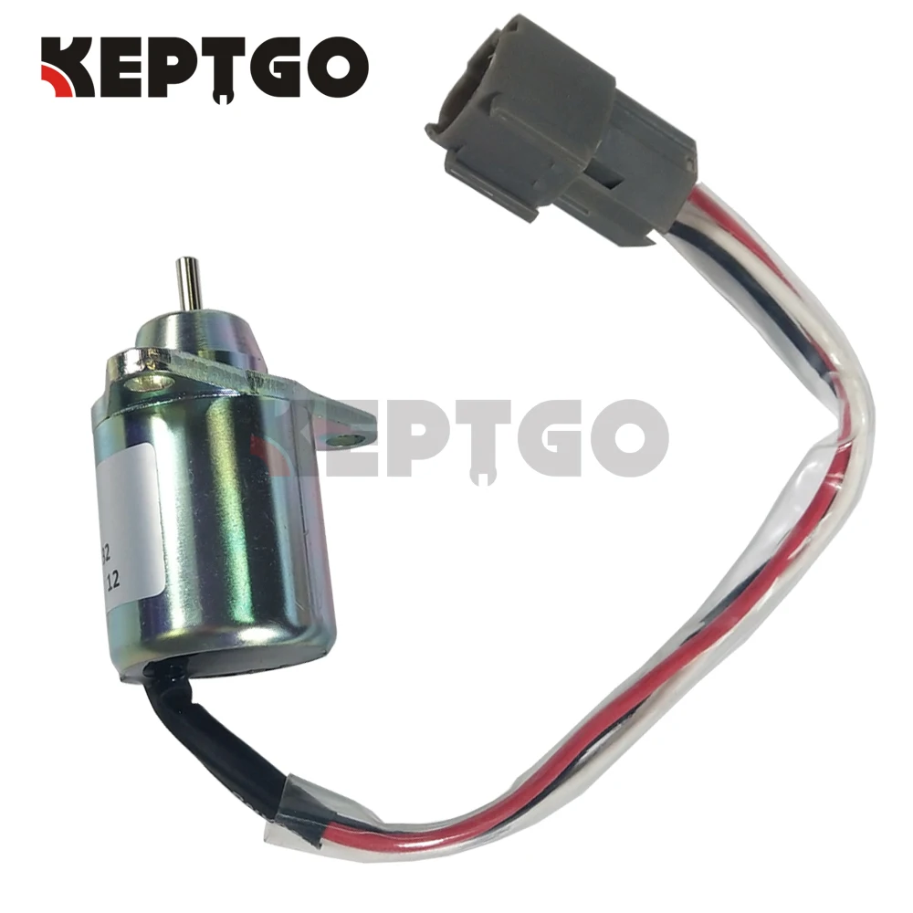 Fuel Shutdown Diesel Shut Off Solenoid 119233-77932 For Yanmar John Deere Tractor 1503ES-12S5SUC12S