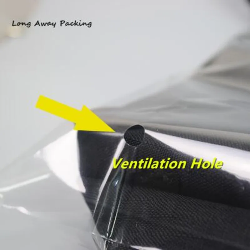 Width 43cm Large Clear Resealable Cellophane/BOPP/Poly Bags Transparent Opp Bag Packing Plastic Bags Self Adhesive Seal