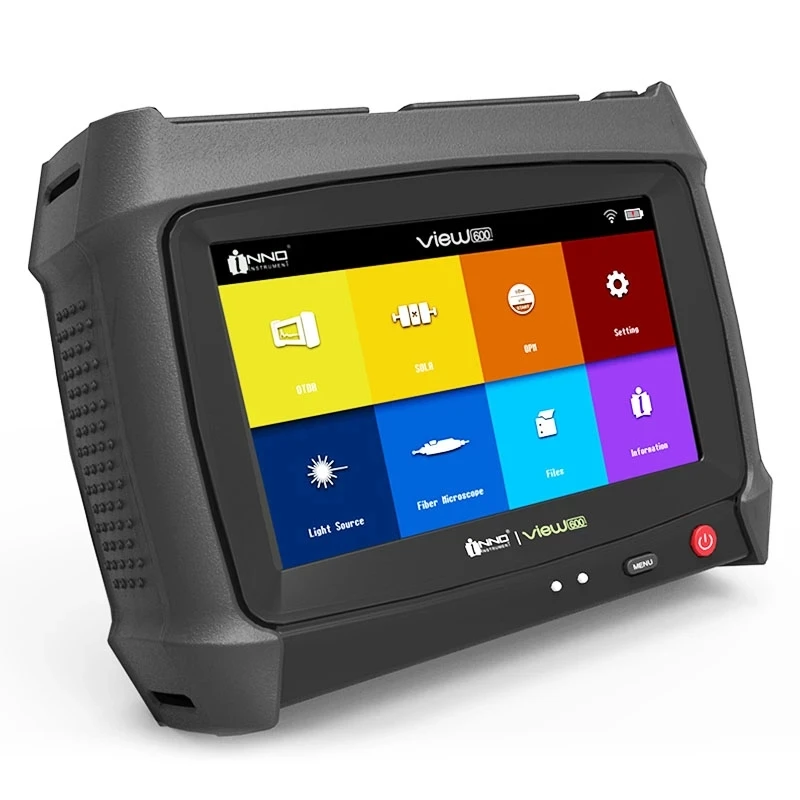 DHL Free Shipping INNO View600 SOLA World's most accurate fastest OTDR View 600 SOLA SM Touch Screen OTDR 1310/1550 39/38dB