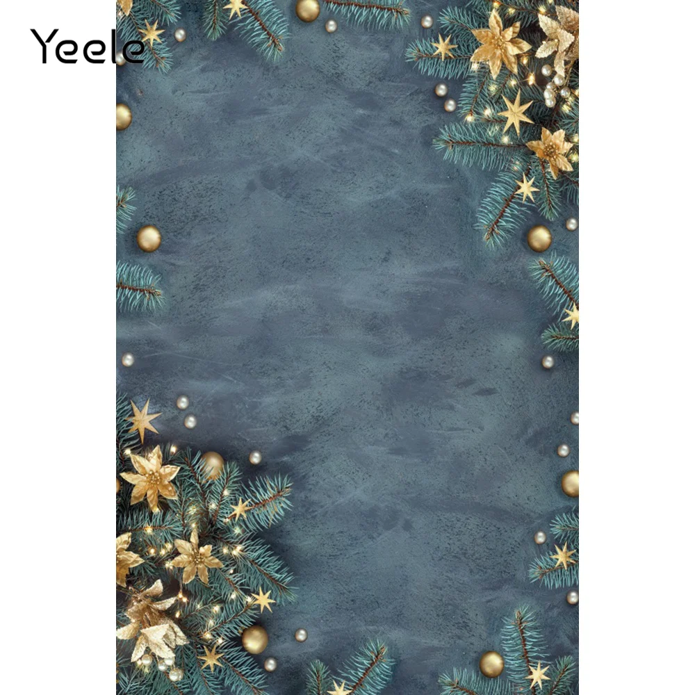 Yeele Christmas Winter Backdrop Branches Leaf Newborn Baby Portrait Photography Background Vinyl Photophones For Photos Prop