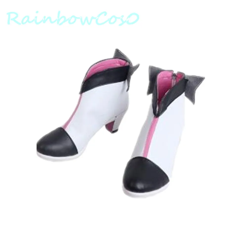 RainbowCos0 Cosplay Shoes First Virtual Youtuber  Vtuber hololive Kizuna AI Boots Game Anime Halloween