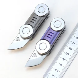 Cuchillo plegable NOC MT-13, acero S125V y mango de titanio
