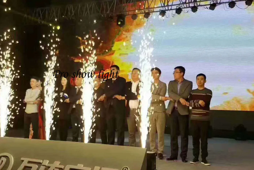 650W Cold Spark Firework Machine For Wedding Celebration DMX And Remote Control Spark Fountain Sparkular Machine Dj Equipments