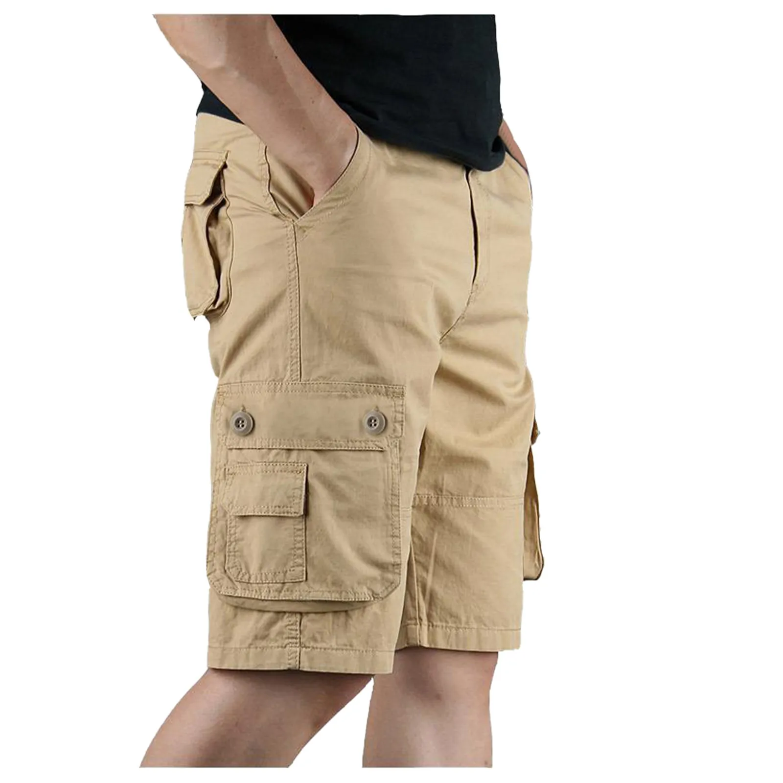 Men Classic Tactical Shorts Brand Upgrad Quick Dry Multi-pocket Cotton Casual Short Outdoor Hunting Fishing Military Cargo Short