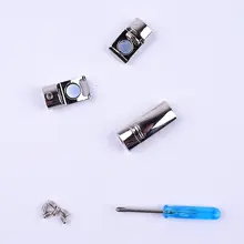 4 pcs Metal Shoelace Buckles with Magnetic Lock #6