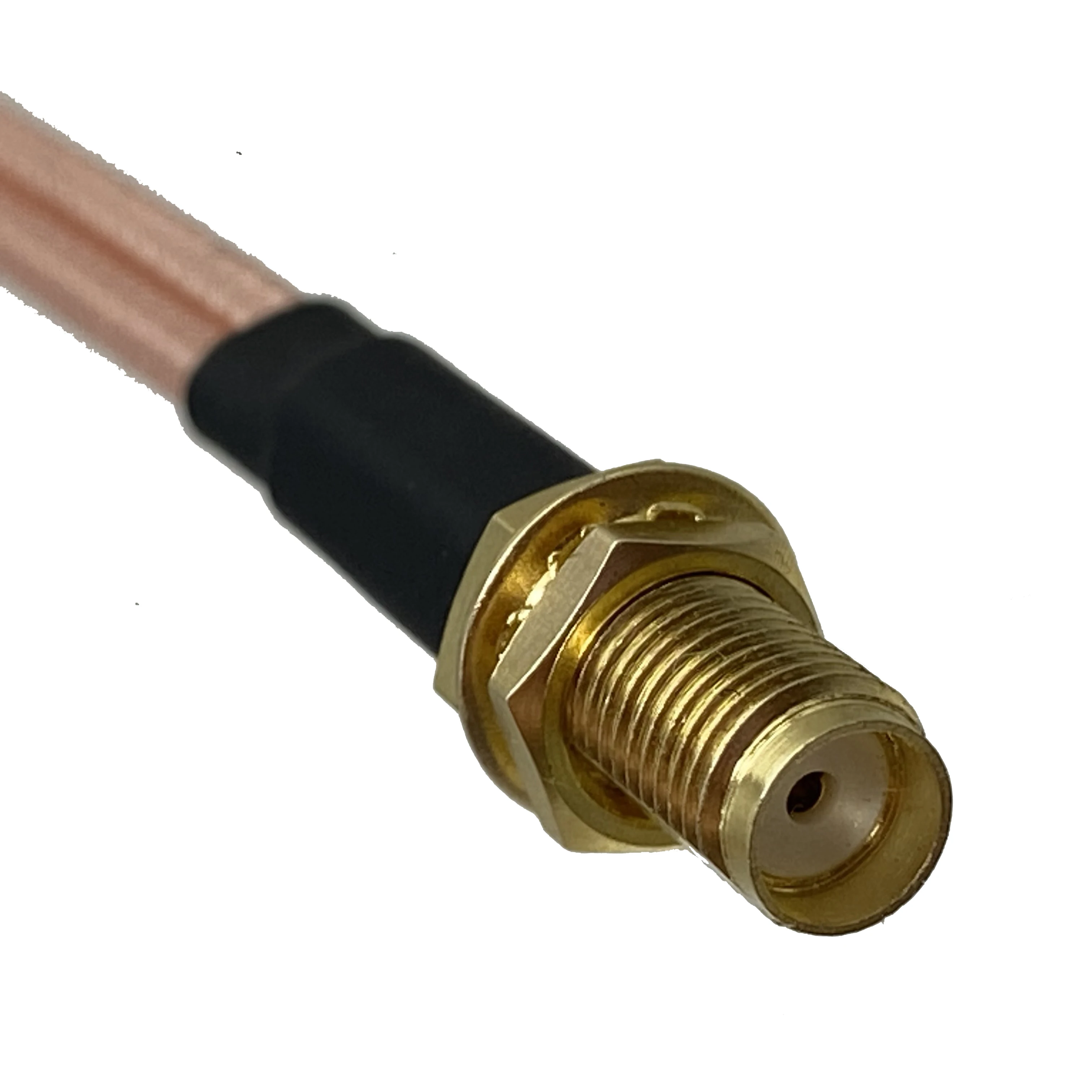RG316 SMA Female Jack to 2x SMA Male Plug Y Type Splitter Connector Crimp Wire Terminal RF Jumper pigtail Cable 4inch~10FT