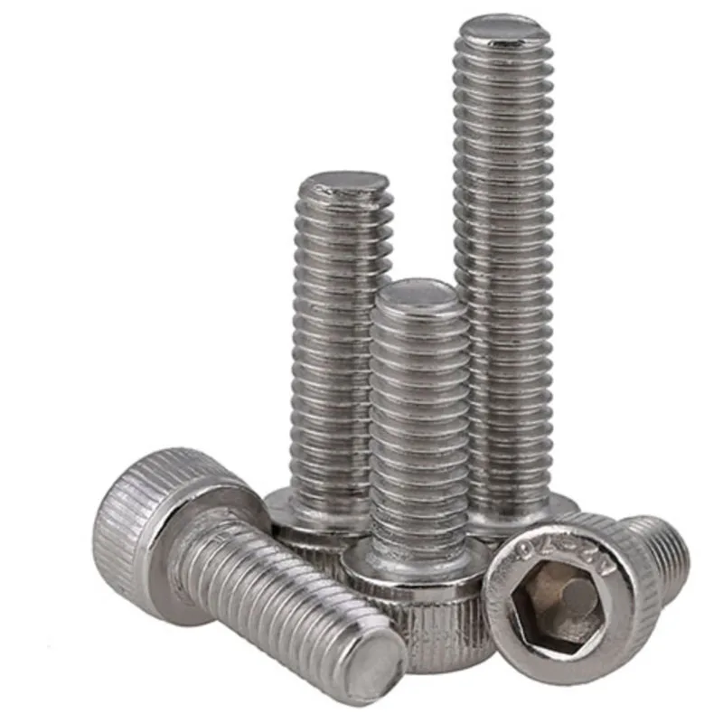 M4M5M6M8M10 Rvs 304 Linkshandige Draad Hex Socket Cap Hoofd Schroef Hardware Fasteners760