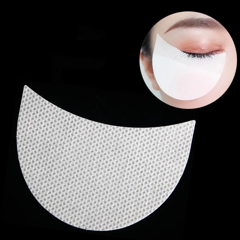 20/50/100pcs Eye Makeup Stencils Disposable Eyeshadow Stickers Eyeliner Shield Grafted Eyelashes Isolate Eyelash Removal Patches