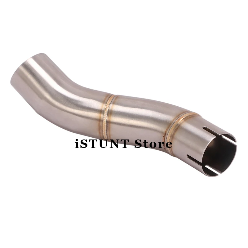 Motorcycle Exhaust For TRIUMPH SPEED TRIPLE 1050 triple speed r 1050 SPEED TRIPLE 94R Modified Single Exhaust Middle Link Pipe