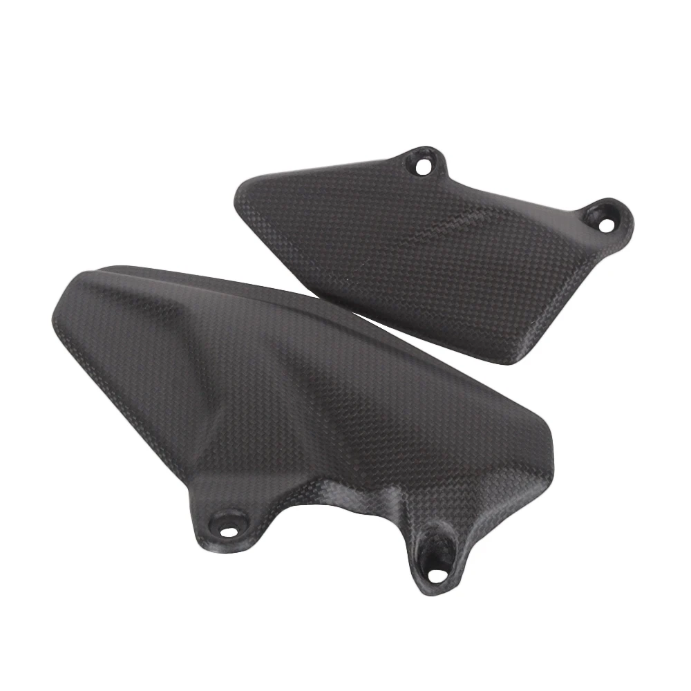 

Real Carbon Fiber Heel Plate Guard 3K Twill Matt For DUCATI Multistrada V4 V4S V4 S Sport 2020 2021