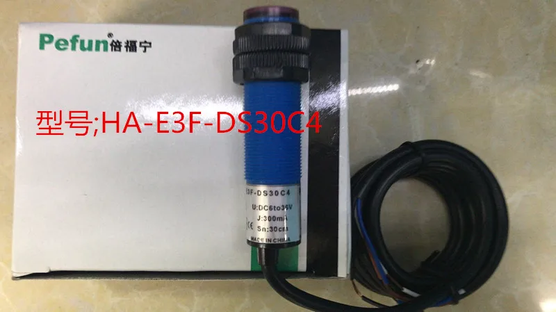 pefun sensor switch, photoelectric switch HA-E3F-DS30C4