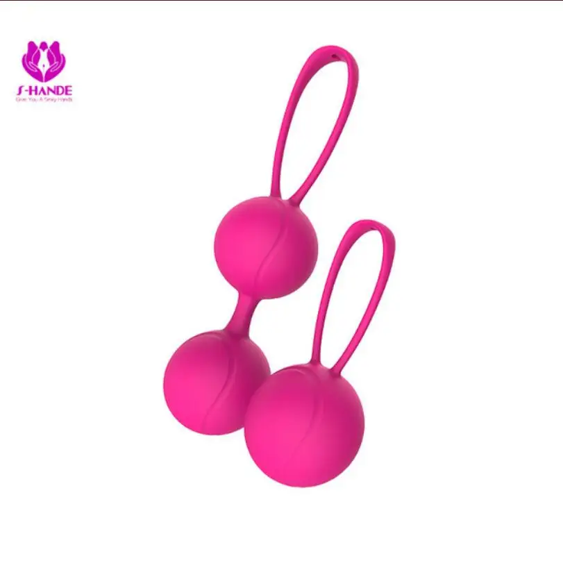 Set Safe Silicone Smart Ball Kegel Ball Ben Wa Ball Vagina Tighten Exercise Machine Vaginal Geisha Ball Sex Toys for Women S0362