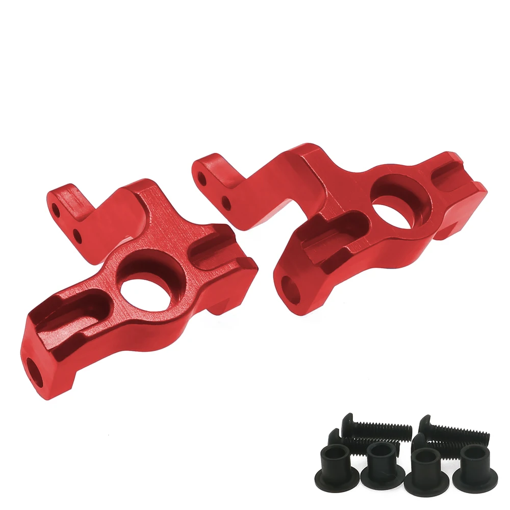 2pcs Alloy Steering Arm Hub Carrier 10923 For Rc Hobby Model Car 1/10 Vrx Octane Vetta Karoo Ftx Outlaw Upgraded Hop-Up Parts