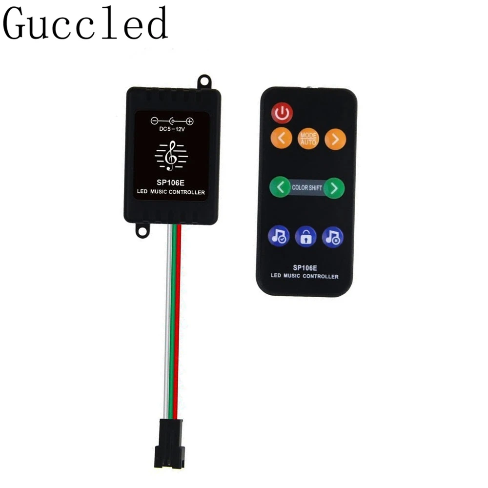 WS2812B WS2811 SK6812 Led Strip Light Controller Bluetooth SP105E SP110E Wifi SP108E Music SP106E SP107E DC5V-24V