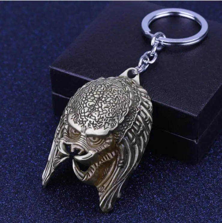 phone keychain alien keychain Alien Wars Predator Mask Keychain Car Pendant  For Women&Men Chaveiro accessories