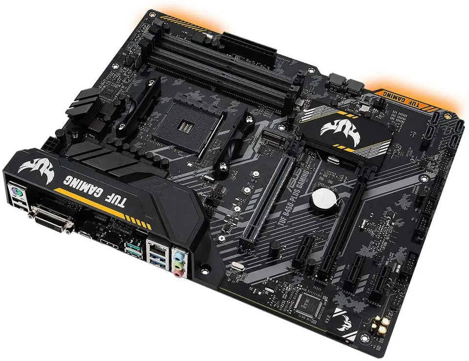 Asus TUF B450M-PLUS GAMING AMD Ryzen 2 AM4 DDR4 HDMI DVI-D M.2