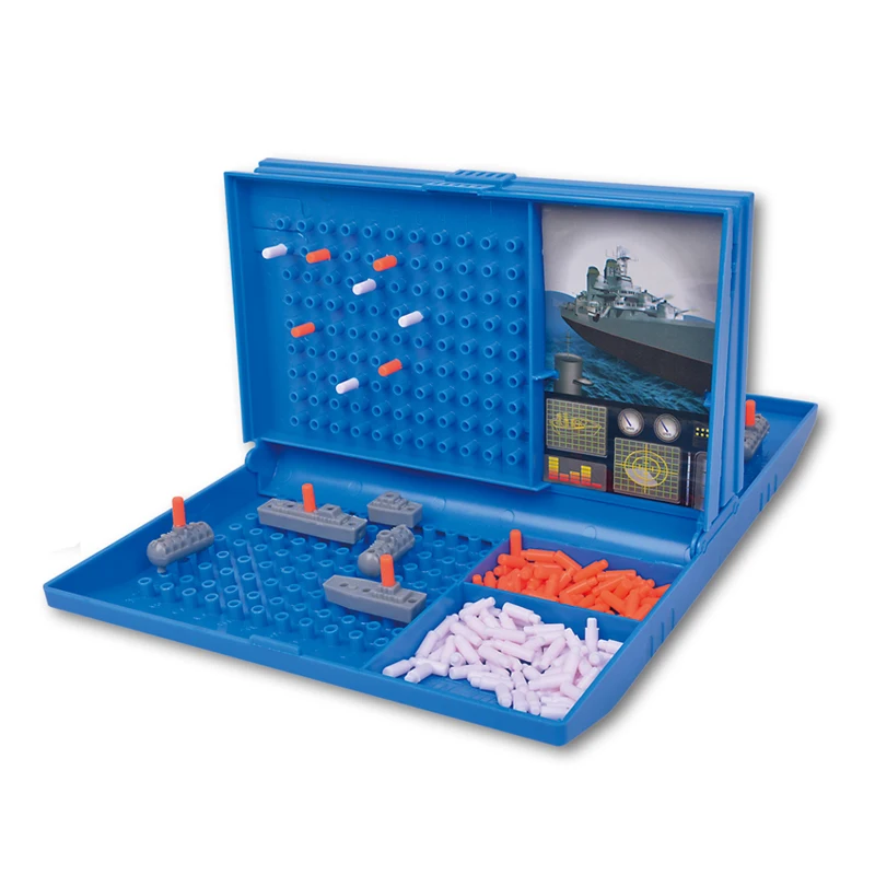 Foldable Tabletop Parent-child Interaction Strategy Sea Ships Battle Travel Games Board