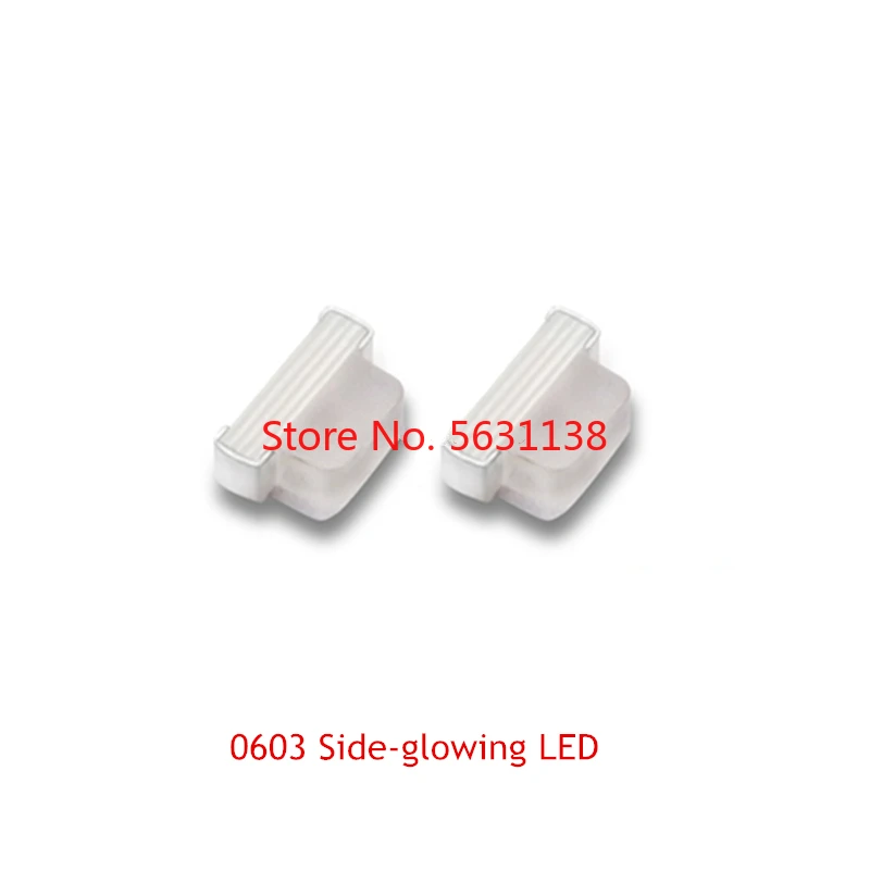 20PCS 0603 SMD IR LED 0602 940NM (18-20mW) 1.3-1.5v 20ma 1.7*0.6mm Side-emitting for Photoelectric switch cree led COB chip led