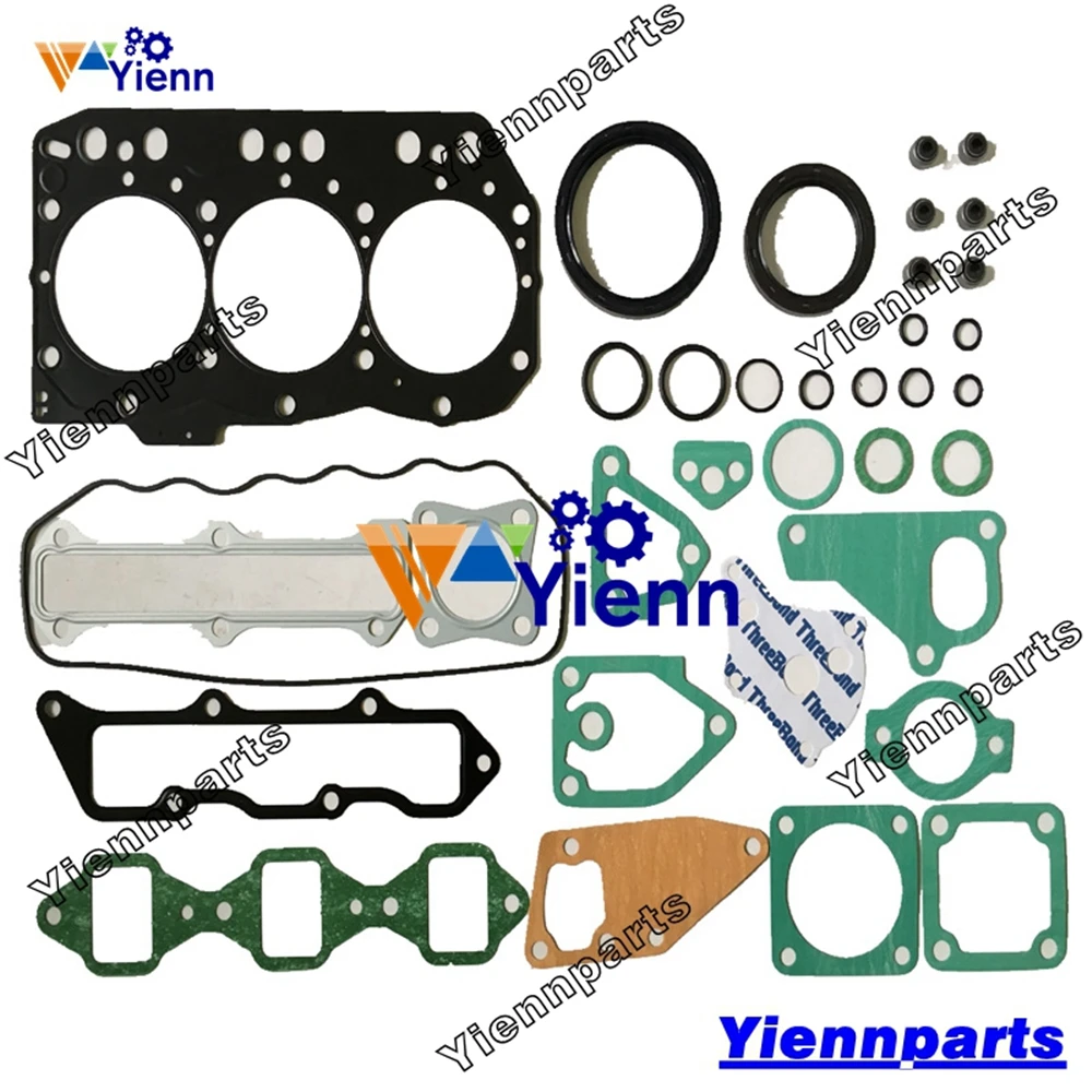 

3TN82 3TN82-S Overhaul Full Gasket Kit 719265-92612 Or Head Gasket For Yanmar Engine Repair Parts