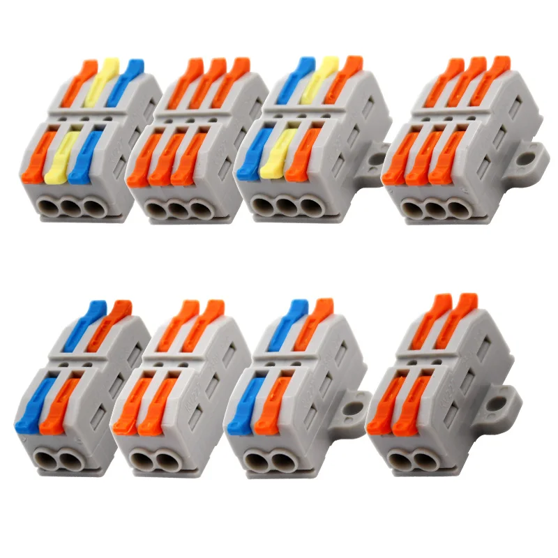 Kabel Connector, Mini Terminal, Splitter Dirigent, Led Lichtbron Connector, Schroef Vaste Basis
