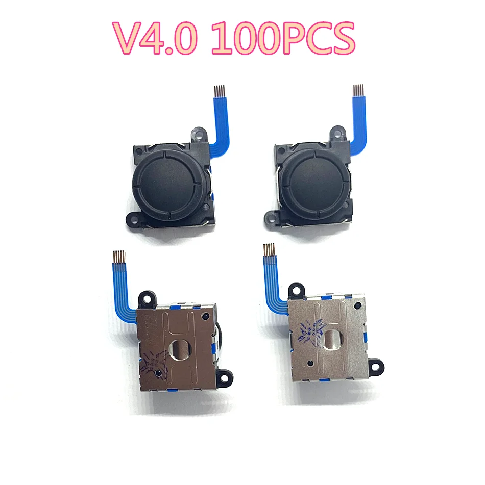 

100PCS V4.0 3D Analog Sensor Stick Joystick Replacement for Nintend Switch NS Switch Lite Joycon Controller Accessories Consoles