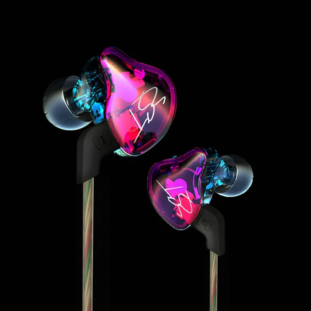 Kzst pro xインイヤーイヤホン,ハイブリッドヘッドセット,Hi-Fiベース