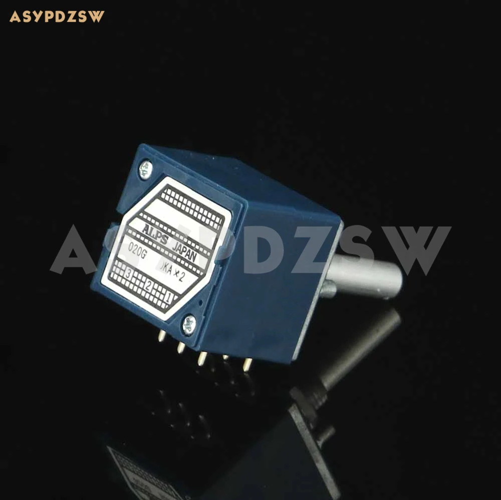 6-PIN Original ALPS Type-27 Round handle volume potentiometer RK27 10KA 20KA 50KA 100KA 250KA